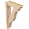 Ekena Millwork 5 1/2-in W x 18-in D x 30-in H Funston Trad Rough Cedar Woodgrain TimberThane Outlooker, Primed Tan OUTUR055X18X30FST04RCPR - alternate 2